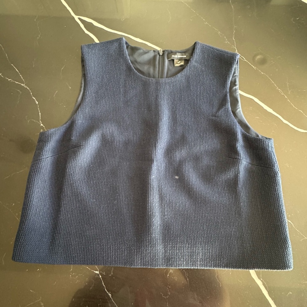 Club Monaco‎ Elegant Navy Crop Top